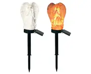 Solar Lights Outdoor Christmas Decor Christmas Memorial Angel Light Garden Stake