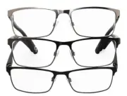 Members Mark 3pk of reading glasses 1.75 mens New