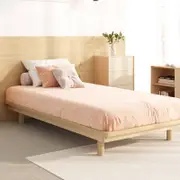 Oikiture Bed Frame Single Size Bed Base