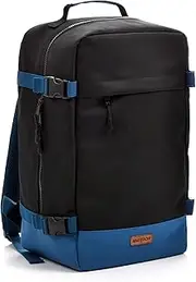 [Meteor] Cabin Size Hand Luggage with Laptop Compartment for Wizz Air Ryanair Lufthansa - Backpack Under Seat 40 x 20 x 25 cm Hand Luggage Backpack Aeroplane Travel Bag Board Luggage Bag for Weekender