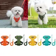 Dog Harness Leash Set for Small Dogs Mesh Pet Puppy Cat Dog Chest Vest Wholesale