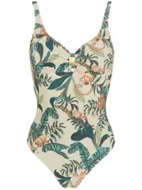 在飛比找Farfetch優惠-Roberta floral-print swimsuit