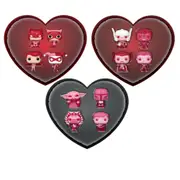 Funko Valentines Pink US Ex. Pocket Pop! 4pk Heart Box - Marvels