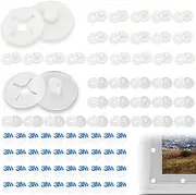40 Set Screen Window Mounting Buckles Fly Screen Clips Fastening Buttons Screen Window Mounting Buckles Fastening Buttons for Fixing Insect Screen Mesh Curtains
