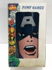 Marvel Comics Pint Glass Captain America