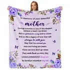 Sympathy Gifts for Loss of Mother Sympathy Blanket Memorial Blanket Loss of M...