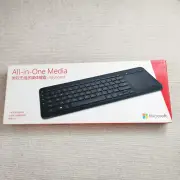 Microsoft Wireless Multimedia Keyboard All in One Media Multi Touch Pad 1632
