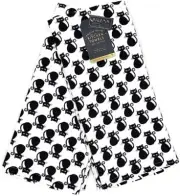 Salem's General Store Halloween Black Cats White Kitchen Towels Halloween NEW