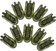 Abaodam 10pcs Mini Landscaping Boat Models Realistic Ships for Decor for Desktop Indoor and Outdoor Use for Collectors and Hobbyists