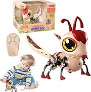 Remote Control Bee Toy | Touch Sensing Robotic Bee Model,Sound and Light Automatic Demonstration Remote Pet Game for Children