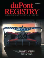 duPONT REGISTRY MAGAZINE | NOV 2021 | BUGATTI BOLIDE