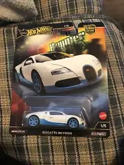 Hot Wheels Car Culture "Hammer Drop" Bugatti Veyron 1:64 Diecast Model Car