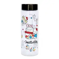 在飛比找PChome24h購物優惠-Hello Kitty 透明隨身冷水瓶 600ml (糖果款