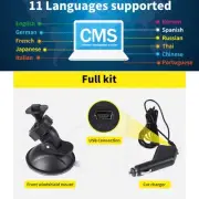 _ 3in LCD Car Dash Camera Cam Motion Detection 120° Wide Angle USB Charging HD