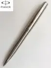 Parker Sonnet Ballpoint Pen Steel Color Silver Clip With 0.7mm Blue Ink Refill