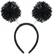 Amscan Pom Pom Headbopper, Black