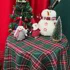 Christmas Table Cover Desktop Decoration Home Decoration Tablecloth Retro