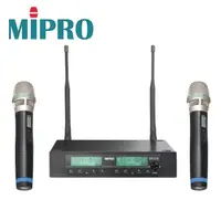 在飛比找PChome24h購物優惠-Mipro ACT-312B+32H 無線麥克風組 (兩支麥