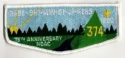 Gabe-Shi-Win-Gi-Ji-Kens Lodge 374 S-9 75th OA Anniversary, Chief Okemos Michigan