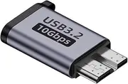 Micro-B Male to Type C Female Adapter Type-C USB3.0 Micro-B Connector for External Hard Drive Disk HDD Cable Adapter