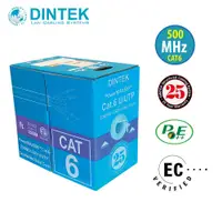 在飛比找蝦皮購物優惠-【DINTEK】Cat.6 4P U/UTP 無遮蔽 23A