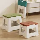 Portable Folding Footstool Step Stool for Seniors Bench with Handle