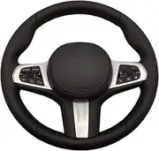 Car Steering Wheel Leather Compatible With BMW G30 G20 G01 G02 G05 G06 G07 M4 M5 F90 M8 X3M X4M X5M X6M F40 F44 F97 F98 F95 F96 G11 G12(B)