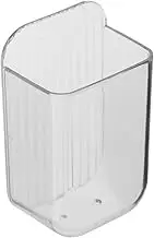 Kitchen Rice Scoop Holder Wall Mounted Rice Spoon Storage Rack Transparent Design for Organizing Kitchen Utensils Easy Installation Versatile for Efficient Space Management