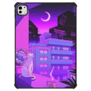 iPad Pro 11-inch (M4) iPad Impact Case Under the Neon Moon