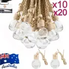 10/20pcs Car Empty Perfume Hanging Bottle Air Freshener Diffuser Gadget Ornament