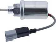 YLQASOON Fuel Shut Off Stop Solenoid U85206452 U85206451 185206452 Compatible with Caterpillar Cat 216B 226B 3024 3024C 3013C 3034 Perkins Engine 402D 403D 404D 404C 403C