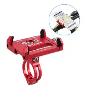 Mountian Bike Phone Universal Bicycle Cell Gps Holder Bracket Cradle Clamp Red Mounts & Holders