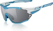 [Flux] VENTURA High-Performance Sunglasses: Anti-Fog PC Lenses, Ventilated TR90 Frame, UV Protection, Ideal for Sports and Cycling