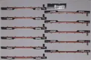 KATO N Gauge Freight Car Set 11pcs Gray Container Flatbed Model Railroading