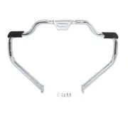 Chrome Mustache Engine Guard Bar Fit For Harley Davidson Softail Models 2018-Up
