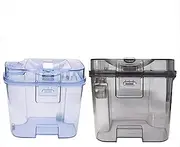 Vacuum Cleaner Clean Water Tank Sewage Tank Vacuum. Compatible for Dreame W10 Clean Water Tank Sewage Tank Vacuum Cleaner Spare Parts Accessories(2pcs Water Tank)