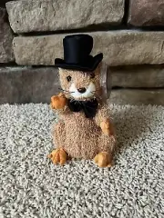NEW Ty Beanie Baby PUNXSUTAWN-E PHIL 2004 Groundhog (InternetExclusive) MINT TAG