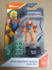 MEGA CONSTRUX - HEROES - SERIES 2 - MASTERS OF THE UNIVERSE - BEAST MAN - MOTU