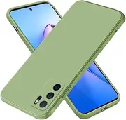 [EASSGU] Case for Oppo A16 / Oppo A16s / Oppo A54s (6.52 Inches), Soft TPU Silicone Case - Matcha Green