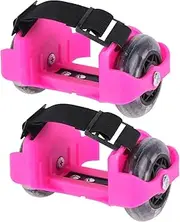 1 Pair Walking Shoes Kid Flashing Roller Skate Roller Light up Skate Shoes Roller Skate Kid Flash Roller Exercise Roller Outdoor Skate Toy Scroll Wheel Shine Abs Child