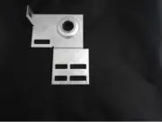 Panel/Sectional Garage Door End Bearing Flag Axle Brackets Plates /ONLY LEFT