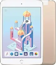 Apple iPad Mini 4 Wi-Fi + Cellular 128GB Gold (Renewed)