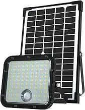 Velamp 4800 Lumens Solar LED Projector with Presence Detector Remote Solar Panel