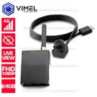 4G DIY Wireless 64GB Button Recorder LIVE VIEW Mini Spy Cap hidden Camera