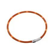 Flamingo Visio 20-70cm Orange Nera Dog Led Collar