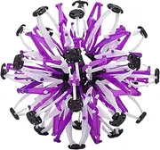 Expanding Scalable Variable Flower Ball, Magic Telescopic Ball Educational Toy Magic Telescopic Globe Geometric Shape, Sensory Sphere for Kids and Adults, Novelty Stress Relief Toy