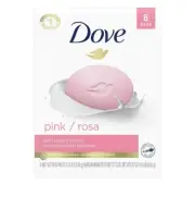 Dove Beauty Bar Soap, Pink, 3.75 oz., 8 ct.