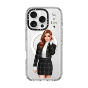 iPhone 16 Pro Clear Case MagSafe Compatible Fall in love