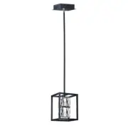 ET2 Lighting E23301-20BK Zephyr LED 1-Light Pendant - Black