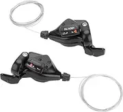 BicycleBrake Levers Shifter, Brake Combo Bike Shifter, 3x7 8 9 Speed Speed Shifter, Mountain Bike shifters Shifter and Left Right Brake Lever Set for Mountain Bike Folding Bike (3 * 7 Speed)